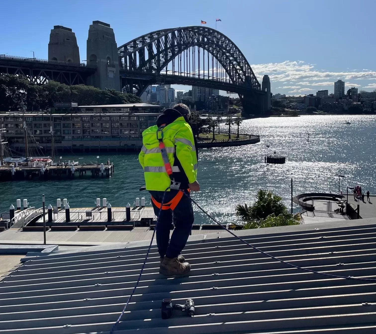 commercial roofing Sydney Harbour
